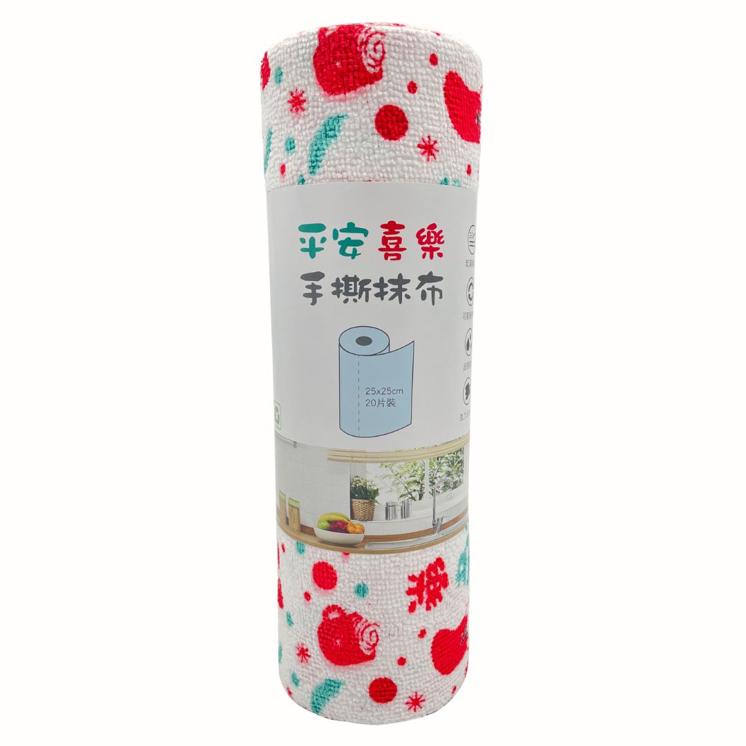 平安喜樂/手撕抹布