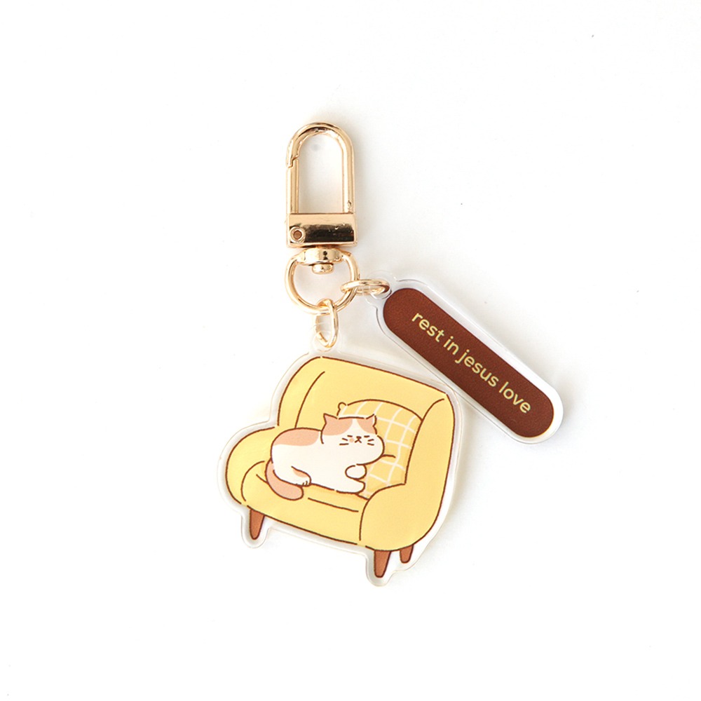 08.Sofa路易士_哈囉‧珍系列壓克力Key Ring